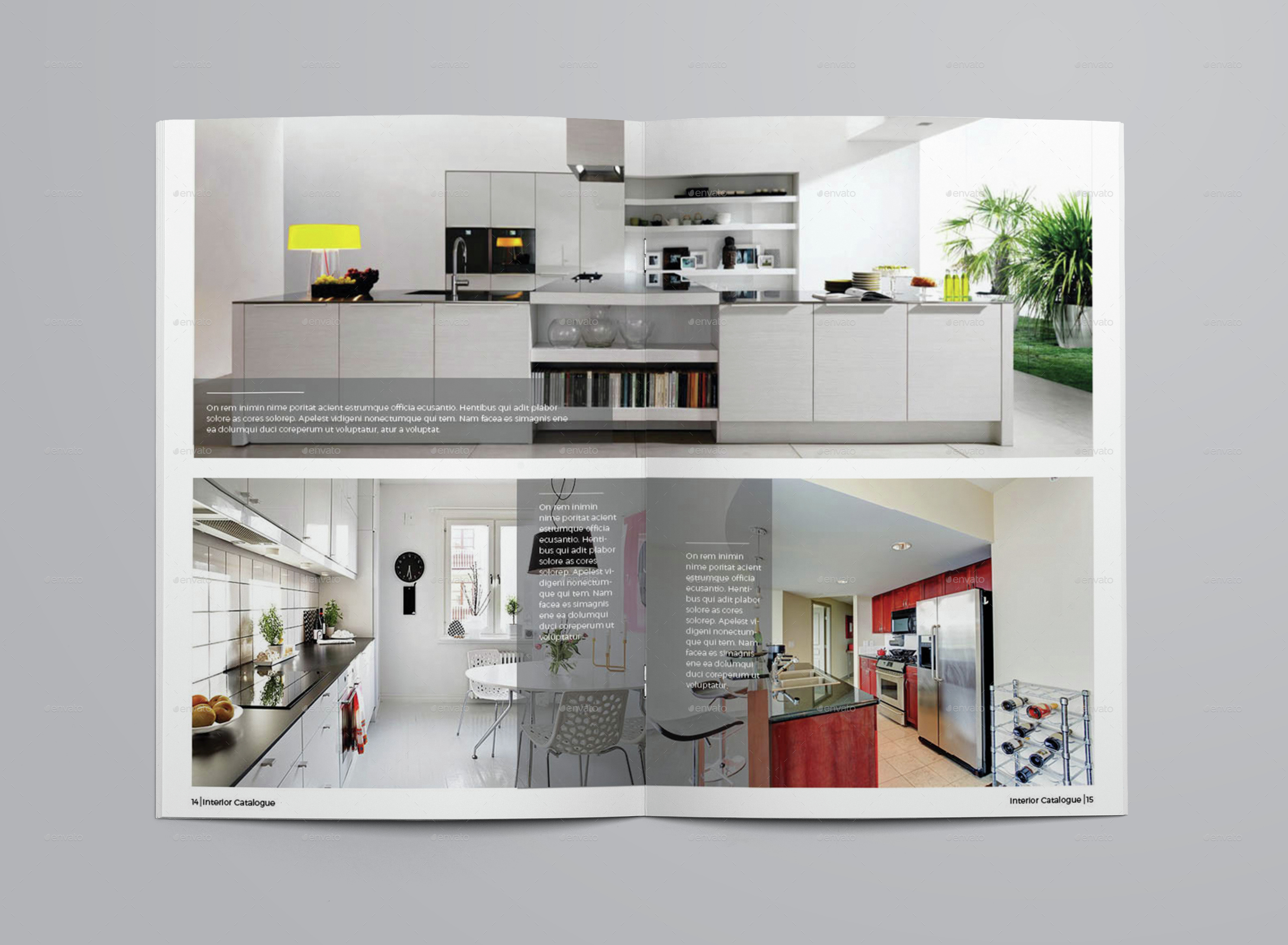 A4 Interior Catalog Template, Print Templates GraphicRiver